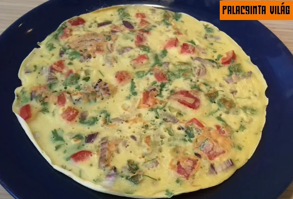 indiai zöldséges palacsinta