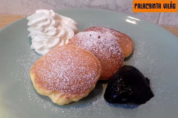 japán palacsinta tálalása