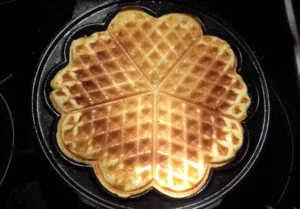 gofri sütése