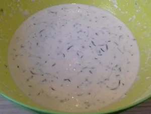cukkini palacsinta tésztája