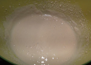 palacsinta tészta készítés második lépés