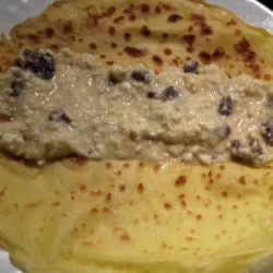 túrótöltelék palacsintába tojással