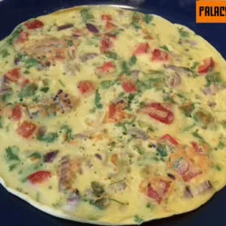 indiai zöldséges palacsinta