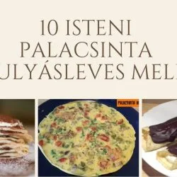 10 palacsinta gulyásleves mellé
