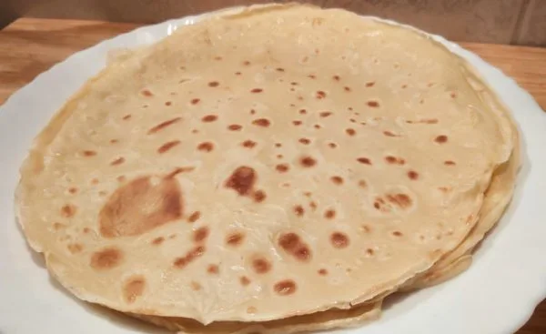 vizes palacsinta tej nélkül