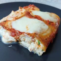 ricottával töltött cukkini palacsinta